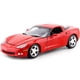 thumbnail image 2 of Auto de colección a escala 1/24 Motormax Chevrolet Corvette C6 2005 rojo, 2 of 7
