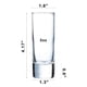 thumbnail image 4 of Gafas de chupito Farielyn-X, transparentes, base pesada, 65 ml, paquete de 12, 4 of 6
