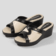 thumbnail image 3 of Sandalia Mujer Crema/Negro Cecilia 98 Piccadilly, 3 of 5