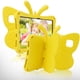 thumbnail image 1 of Funda para tableta FunnyWin Butterfly iPad 10.2 7ª, 8ª y 9ª generación, amarilla, 1 of 8