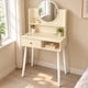 thumbnail image 5 of Mueble de Belleza Blanco con Espejo LED y Repisa Organizadora 60x40x120 cm, 5 of 6