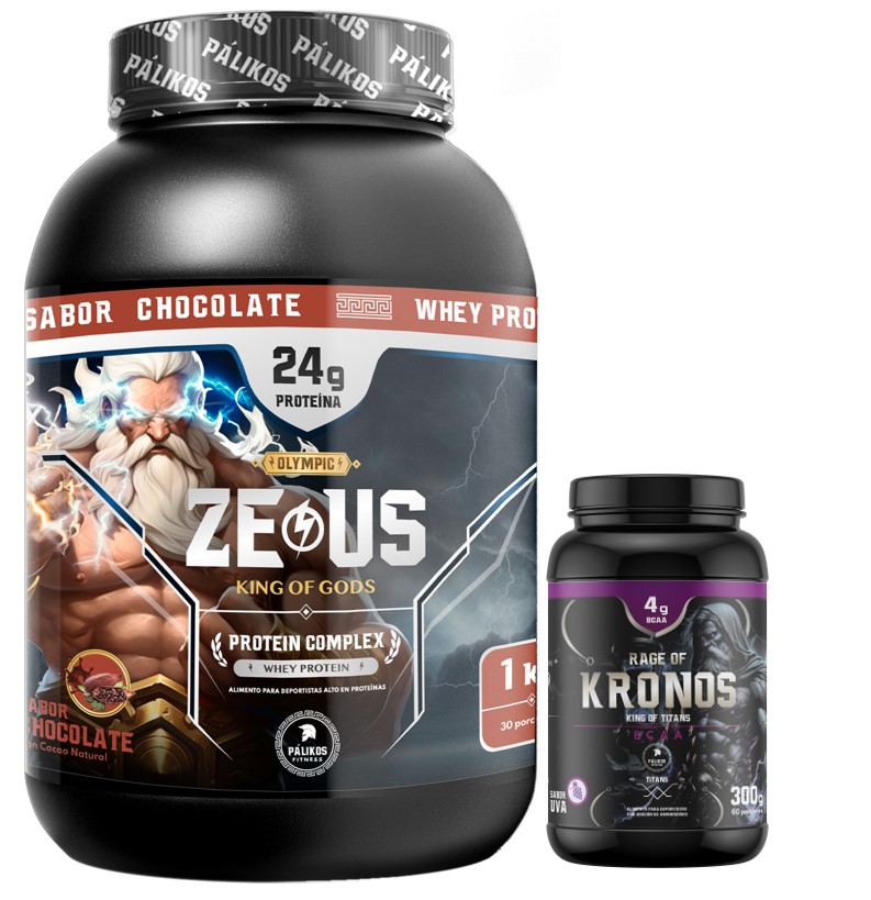 Palikos Fitness - Proteina 1 Kg + Aminoacido Bcaa