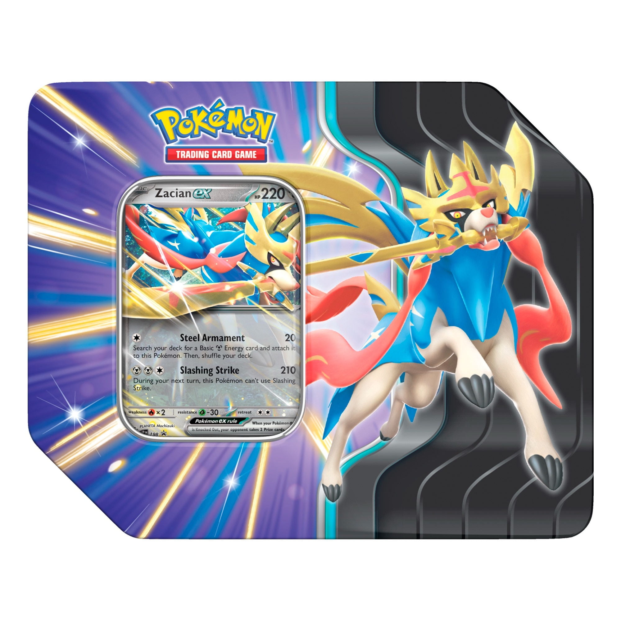 Juego De Cartas Pokemon Tcg Slashing Legends Tin English