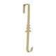 thumbnail image 3 of Colgador De Corona Para Puerta De Entrada, Decoración De Corona Navideña Para Porche De Pascua, Dorado, 3 of 5