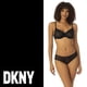 thumbnail image 3 of Bralette DKNY de encaje moderno con espalda deportiva, sin varillas, talla mediana, 3 of 3