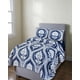 thumbnail image 4 of Cubrecama De Verano Con Diseno Y Pompon King Multicolor, 4 of 4