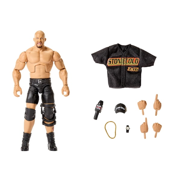 Figura de acción Mattel WWE Stone Cold Steve Austin 15 cm