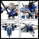thumbnail image 2 of Figura de acción transformable 2 en 1 zyubou robot helicóptero de 18 cm, 2 of 7