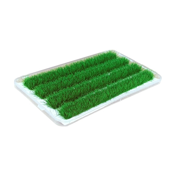 Modelo de Mechón de Césped Estático, Césped Artificial Ferroviario, Diseño de Diorama de Simulación Mechones de Césped Estático para Modelo de Bricola Estilo A