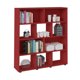 thumbnail image 2 of Estante Booker Rojo 91 X 109, 2 of 5