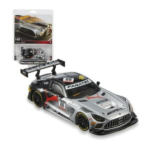 Vehículo De Juguete Hot Wheels Premium Auto Escala 1:43 Mercedes-Amg Gt3