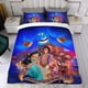 thumbnail image 4 of Jazmín, Princesa de Aladdín Conjunto de sábanas temático, trío de piezas, cómodo y amigable con la piel, diseño único, regalo de decoración para el hogar para familiares, amigos y fans, 90 cm * 190 cm, 4 of 6