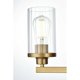 thumbnail image 4 of Aplique de Pared Living District Thane 18 Oro Satinado con Vidrio Acanalado, 4 of 8