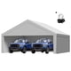 thumbnail image 1 of Cubierta de repuesto para carport VEVOR 20x20 pies gris, 1 of 9