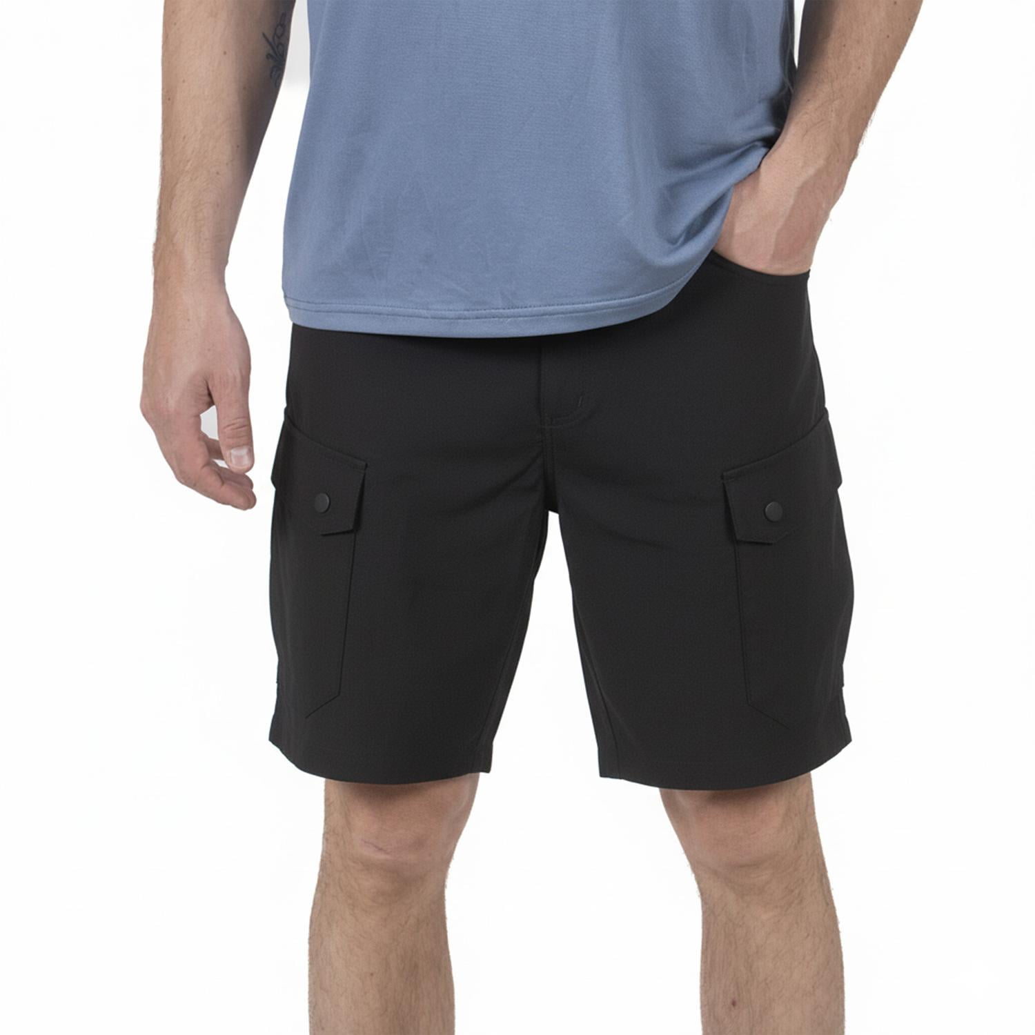 Short Hombre Cargo Adventure Barun Uv50+ Lhotse Negro 40