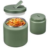 Soup Thermo Bosedsang, 760 Ml, Boca Ancha, A Prueba De Fugas, Verde