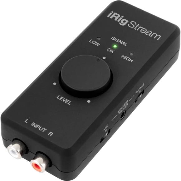 Interfaz De Audio Irig Stream 24bit 96khz Rca