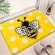 thumbnail image 2 of 1pc Non-Slip Polka Dot Bee Bathroom Mat - Absorbent and Decorative - Perfect for Bathroom, Living Room, Bedroom, and Outdoor Use - 16x24inch/20x31inch, 2 of 5