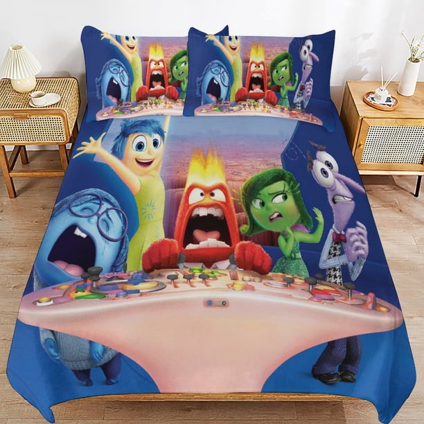 Inside-Out Inside-Out Bedding Set Sheet Set for Kids Adults,All Season Lightweight