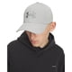 thumbnail image 2 of Gorra Under Armour Blitzing Stretch Fit para hombre, color titanio/verde arcilla, 2 of 2