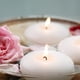 thumbnail image 2 of Velas flotantes Tuyai de cera blanca sin goteo (juego de 36), 2 of 6