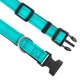 thumbnail image 3 of Collar reflectante PWOD para perro, color verde azulado, acolchado de neopreno, ajustable, talla M, 3 of 6