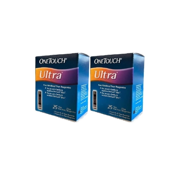 50 Tiras reactivas OneTouch Ultra