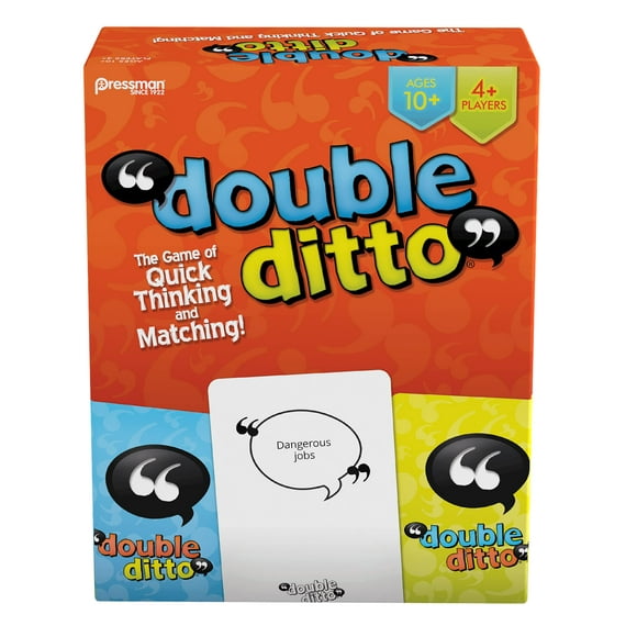Juego de mesa Goliath Double Ditto para 4+ jugadores, 10+ años