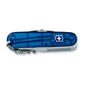 Navaja Swiss Champ Azul Traslúcido Victorinox