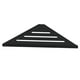 thumbnail image 2 of Estante Para Carrito De Ducha, Organizador De Almacenamiento De Esquina Para Baño, Estante Triangular Negro, 2 of 3