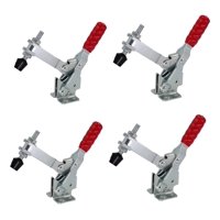 Genérica - Pack 4 Clamp Presión Vertical Gh-12130 227Kg Tirador Rápido