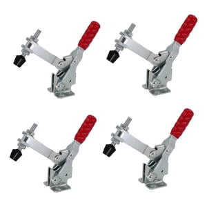 Genérica - Pack 4 Clamp Presión Vertical Gh-12130 227Kg Tirador Rápido