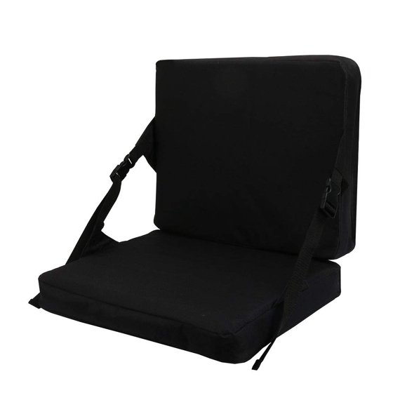 Cojín Plegable para Silla KIMI HOUSE 42x34x12 cm Negro