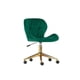 thumbnail image 1 of Silla Escritorio Mariposa Gold Verde, 1 of 4