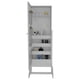 thumbnail image 5 of Joyero 1 Puerta Prysma Con Espejo Integrado Y Ganchos Blanco, 5 of 13