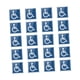 thumbnail image 5 of 20x Letreros Para Sillas De Ruedas Para Discapacitados Pegatinas Con Símbolos De Sillas De Ruedas Para La Ventana Del Hogar Y El Automóvil, 5 of 5