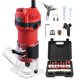 thumbnail image 1 of Enrutador para madera TEENO 800W 31000 RPM con juego de 15 brocas, 1 of 7