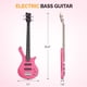 thumbnail image 2 of Bajo eléctrico GLARRY de 4 cuerdas para principiantes, 91 cm, con kit, 2 of 3
