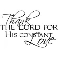 Rienda Libre Graphics - Decomural Thank The Lord Religious Ws-15081