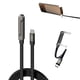 thumbnail image 1 of Cable CBDYWVR 2 en 1 con soporte, USB Tipo-C, 240 W, 1,5 m, 1 of 9