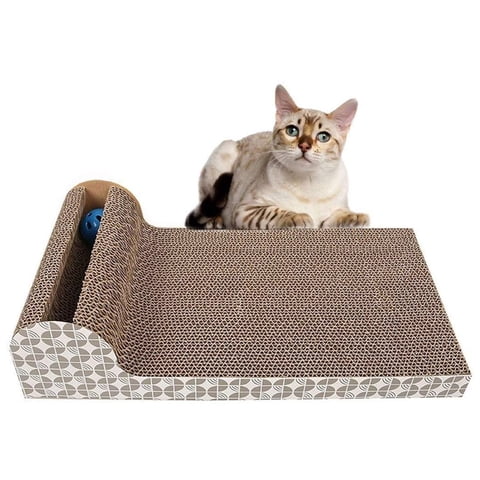 Genérico - Rascador Y Sala De Juegos Para Gatos Con Pelota Sonora