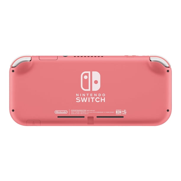 Consola de juegos Nintendo Switch Lite Coral con multijugador en