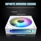thumbnail image 3 of Ventiladores DARKROCK F120-3 ARGB de 120 mm con control PWM, color blanco, 3 of 9