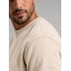 thumbnail image 2 of Poleron Polo Cuello Redondo 300g De Hombre 70/30 Basico L Beige Lisa, 2 of 3