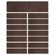 thumbnail image 4 of 15 Piezas De Alfombras Antideslizantes Para Escaleras, Alfombrillas Para Escaleras Para Niños, Perros, Escalones De Madera, Café, 4 of 5