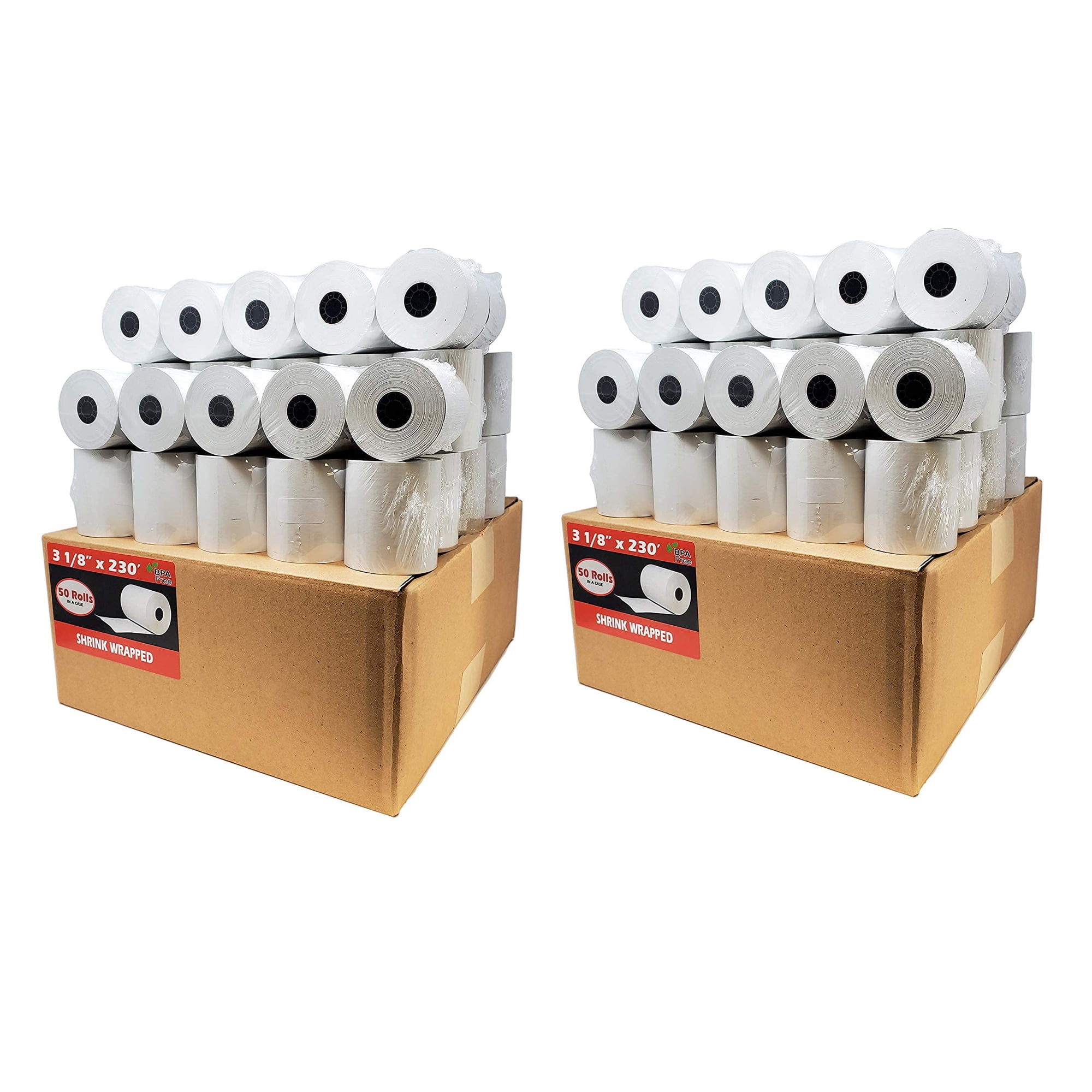 Rollos De Papel Térmico Buyregisterrolls 8 Cm X 70 M Sin Bpa
