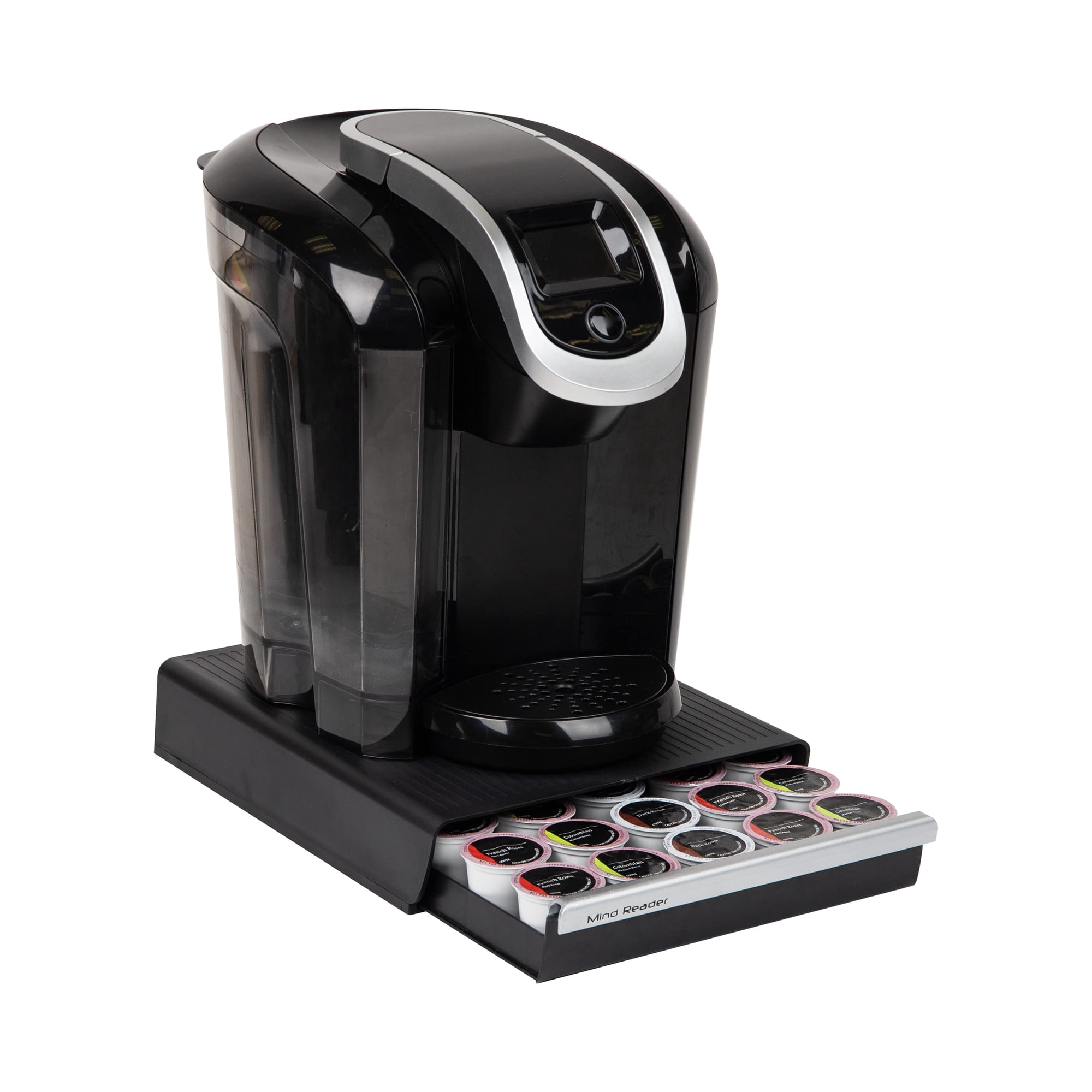 Cajón Para Cápsulas De Café Mind Reader De Una Sola Porción, 30 Cápsulas, Color Negro
