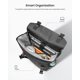thumbnail image 4 of Mochila Tomtoc Flap Laptop para MacBook 18L, 13-16", resistente al agua, 4 of 8