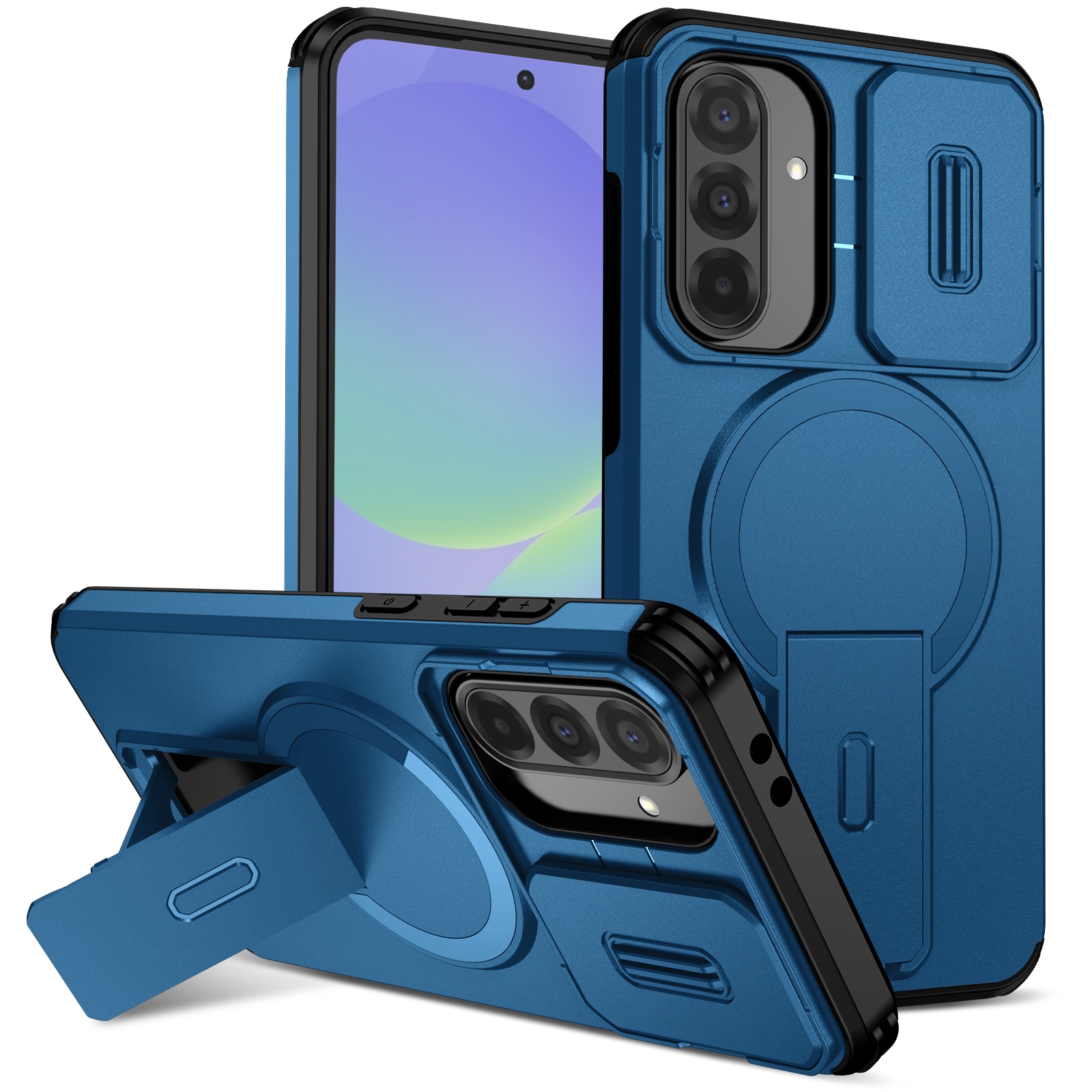 Funda Foxdock Para Samsung Galaxy A36 – Magnética Antigolpes Con Soporte Y Protección Doble