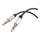 thumbnail image 1 of Cable Auxiliar Jack 3.5mm Negro Microfono, 1 of 2